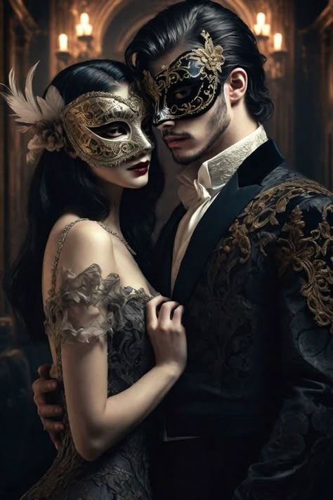 Batman Masquerade Mask, Masquerade Ball Photoshoot, Masquerade Ball Aesthetic Male, Masquerade Mask Aesthetic Male, Masquerade Ball Couple, Mafia Theme Outfit, Masked Ball Aesthetic, Masquerade Ball Men, Dnd Masquerade