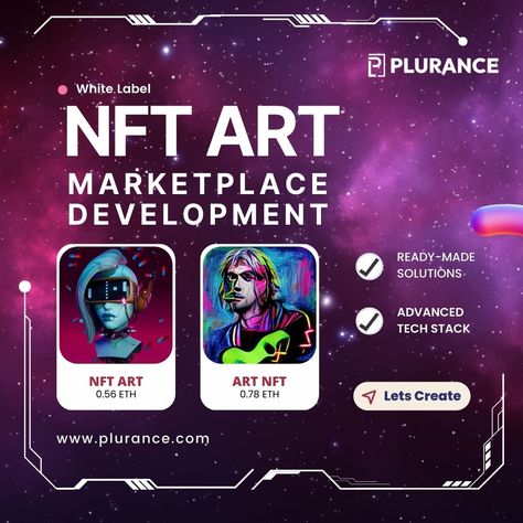 Don't miss out on the opportunity to create your own a NFT art marketplace to explore a world of creativity and ownership like never before . Consult with our experts and start your create your own NFT art marketplace using advanced technologies #plurance #NFT #nftart #nftartist #nftgallery #nftartgallery #nftartwork #nftartmarketplace #nftmarketplace #nftcommunity #nftcollectors #nftcollectibles #blockchain #decentralized #decentralization Marketplace Design, Nft Marketplace, Nft Art, Advanced Technology, Blockchain, Create Your, Create Your Own, Technology, Design