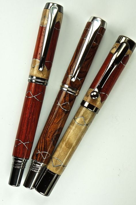 The Best Pen Finish I've used yet - Page 4 - International Association of Penturners Pen Turning Projects, Wood Pens Handmade, Best Pen, Pen Turners, Wood Turning Pens, Wooden Pens, Hand Turned Pens, Pen Making, Elegant Pens