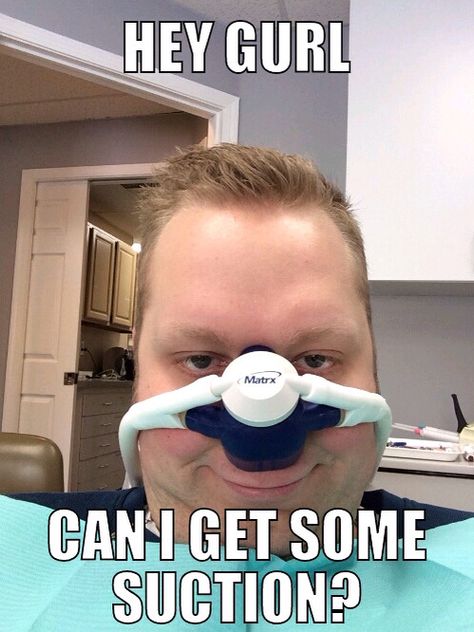 Suction Laughing Gas Dentist, Orthodontic Humor, Dentist Funny, Teeth Humor, Laughing Gas, Dental Posts, Dentist Humor, Dental Humor, Smiles And Laughs