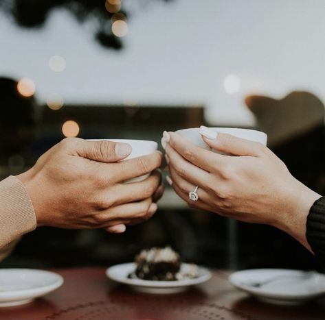 Coffee Shop Couple, Couple In Cafe Aesthetic, Coffee Shop Prenup, Coffee Prenup Ideas, Coffee Engagement Shoot, Prewedding Cafe, Coffee Shop Prenup Shoot, Coffee Shop Engagement Photos, Coffee Shop Engagement Shoot