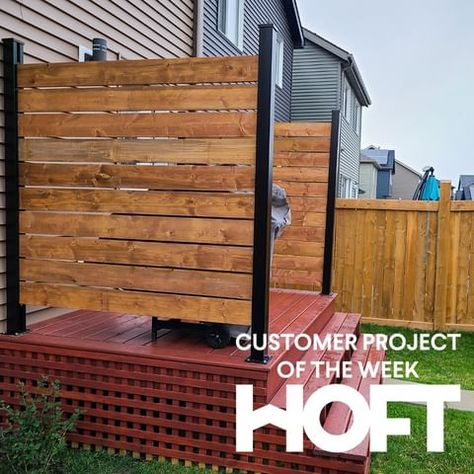 HOFT Solutions (@hoft_solutions) • Instagram photos and videos Hoft Solutions, Treated Wood Deck, Diy Fence, Wood Architecture, Diy Renovation, Wood Deck, Diy Patio, Renovation Project, Fencing