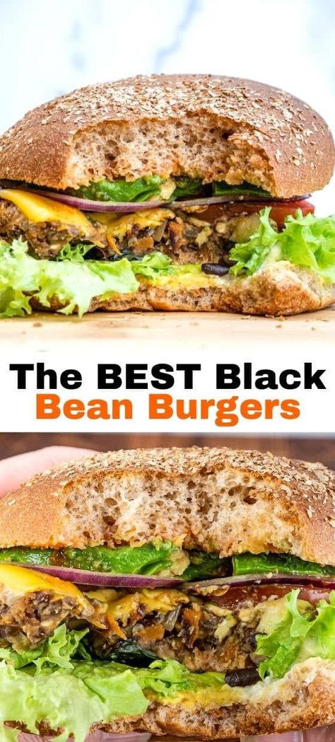 You don’t have to be vegetarian or vegan to enjoy a meatless burger. Homemade black bean burgers are in my house, and we are not vegetarian. They are just delicious. They are so flavorful we don’t miss the meat at all. Vegan Black Bean Burger, Black Bean Burger Recipe, Meatless Burgers, Black Bean Burger, Vegan Worcestershire Sauce, Veggie Burgers Recipe, Bean Burgers, Black Bean Burgers, Vegan Black Bean