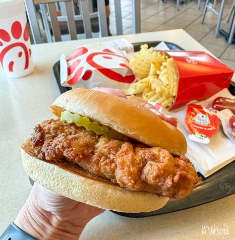 FREE Chick-fil-A Chicken Sandwich Today Chick Fil A Chicken Sandwich, Chick Fil A Sandwich, Dinner Today, Food Therapy, Chick Fil A, American Food, Chicken Sandwich, Food Obsession, Sandwiches