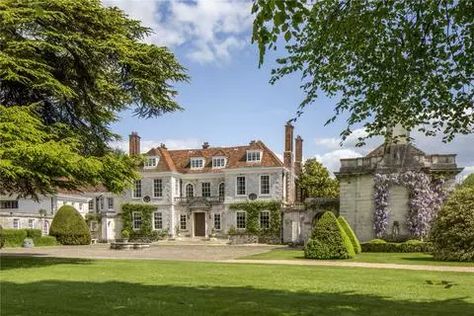 Shawford, Winchester, Hampshire, SO21 10 bed detached house for sale - £13,500,000 English Mansion, Winchester Hampshire, English Estate, Large Greenhouse, Timber Buildings, Historic Mansion, Commercial Property For Sale, Private Office, English Countryside