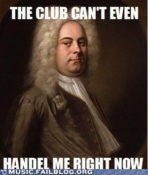 I Wanted to Get Tickets to the Handel Concert, But I Was Baroque Musician Memes, Baroque Composers, Georg Friedrich Händel, Class Memes, Music Puns, Musician Humor, Little Einsteins, Music Jokes, Music Nerd