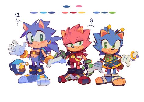 Sonic Mania, Sonic And Amy, Sonic Funny, Sonic Fan Characters, Sonic Franchise, Fandom Crossover, Little Doodles, Sonic Boom, Sonic Fan Art