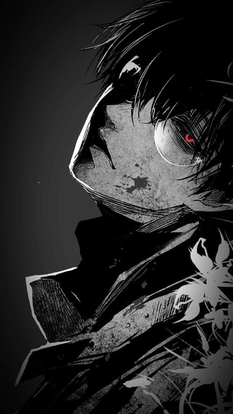 Ken Kaneki Tokyo Ghoul Artwork, Scary Anime Guy, Tokyo Ghoul Kaneki Manga, Dark Anime Pfp, Touka Wallpaper, Ken Anime, Tokyo Ghoul Pictures, Manga Tokyo Ghoul, Tokyo Ghoul Wallpapers