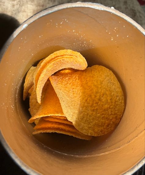 Piattos Chips, Crisps Aesthetic, Chip Aesthetic, Pringles Aesthetic, Fried Chips, Snack Craving, Food Displays, Salty Snacks, Homemade Snacks