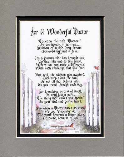 A beautiful poem to show gratitude for the important doctor in your life. Sentimental gifts for doctors to say thank you. Doctor Appreciation Gifts, Thank You Poems, Loss Of Son, National Doctors Day, Doctors Day, Poems Beautiful, Meet Again, Remembrance Gifts, Doctor Gifts