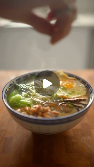 kenny song on Instagram: "my dad taught me that life’s always good if you got a bowl of noodles lol he showed me that you can make a good bowl with anything you want you don’t always need a 4-hour homemade broth and the freshest toppings you can make a quick bowl with a stock cube or a simple sauce topped with last night’s leftovers and it’ll still soothe your damn soul but never forget the egg and green onions on top - have some self respect yknow 🎶: Innocent Castle in the sky by Joe Hisashi covered by Herman Tse #foodasmr #asmr #calm #easyrecipes #noodles #uwansum" Have Some Self Respect, Kenny Song, Homemade Broth, Bowl Of Noodles, Homemade Soups, Castle In The Sky, Homemade Soup, I Want To Eat, Cooking Videos