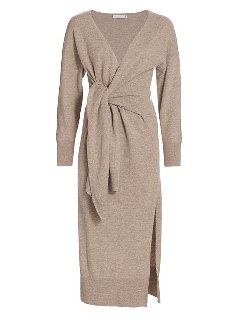 Shop SIMKHAI Skyla Loungewear Knit Wrap Dress | Saks Fifth Avenue Knit Wrap Dress, Eve Outfit, New Years Eve Outfits, Knit Wrap, Dress Crafts, Jonathan Simkhai, Cotton Viscose, Saks Fifth, Saks Fifth Avenue