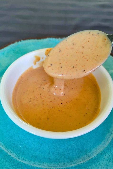 KFC Sauce (Copycat Signature Sauce from Kentucky Fried Chicken) Kfc Twister Wrap Sauce Recipe, Kfc Sauce Recipe, Kfc Chicken Tenders Recipe, Kfc Sauce, Fried Chicken Sauce, Kentucky Fried Chicken, Crispy Chicken Tenders, Kfc Chicken, Kentucky Fried