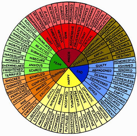 Circle of Emotions: Color Circle Of Emotions, Colors And Emotions Feelings Chart, Emotion Circle Chart, Life 360 Circle Names, Dowsing Chart, Writing Circle, Emotions Wheel, Emotion Chart, Feelings Chart