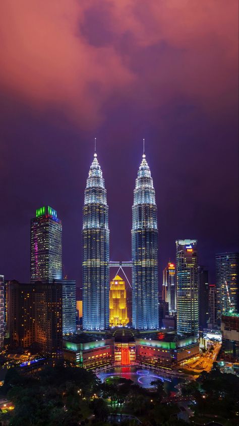 Fountain City, Asia City, Petronas Towers, Kuala Lumpur City, Malaysia Travel, View Wallpaper, Twin Towers, World Photo, City Wallpaper