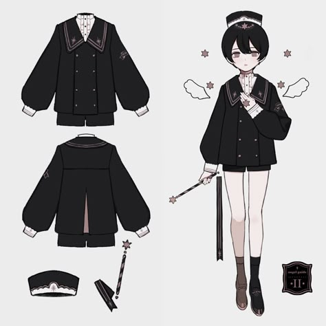 Outfit Adoptable Male, Kawaii Boy, Art Outfits, Drawing Anime Clothes, Anime Outfit, Clothes Reference, Anime Inspired Outfits, Anime Child, Anime Dress