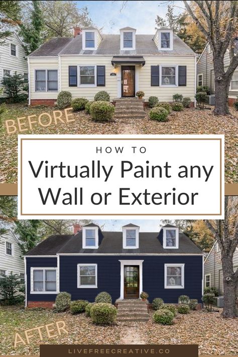 Paint The Outside Of My House, Siding And Painted Brick Exterior, Changing Exterior Of House, Curb Appeal Paint Colors Exterior, Painted Brick Colors For House Exterior, How To Choose Exterior House Colors, Exterior Paint For Red Brick House, How To Pick Exterior House Colors, House With Shutters Paint Colors