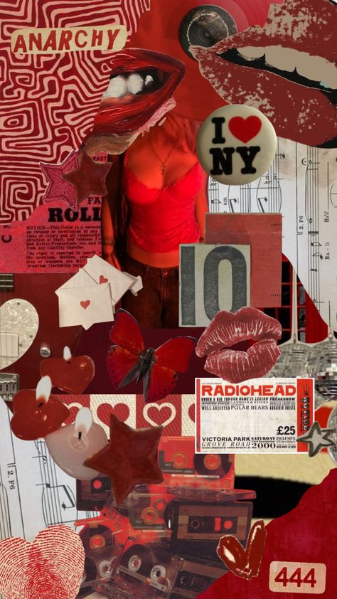 ⋆ red ⋆ #taylorswift #aesthetic #collage #vintage #music #moodboard #rockstar Rock N Roll Collage, Collage Vintage, Radiohead, Vintage Music, Aesthetic Collage, Rock N, Rock N Roll, Collage Art, Mood Board