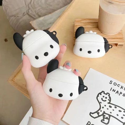 ♡ Material: Silicon♡ Order Processing Time: 5 Business Days Pochacco Airpod Case, Airpods Pro Case, Airpod Pro Case, Apple Earphones, Iphone Earphones, Kawaii Bag, Diy Minecraft, Iphone Wallpaper App, Earphone Case