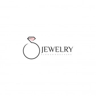 Sewing Business Logo, Book Design Templates, Bears Wallpapers, Jewel Logo, Logo Design Mockup, Ring Logo, Jewelry Logo Design, Make Your Own Logo, Desain Buklet