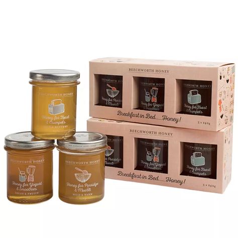 Honey Jar Packaging, Fruit Toast, Fruit Muffins, Honey Drink, Honey Chocolate, Candle Display, Honey Brand, Orange Blossom Honey, Jar Packaging