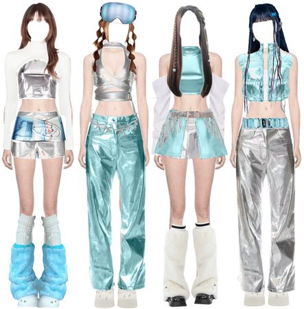 Xg Outfits, Xg Kpop, Korean Outfits Kpop, Kpop Concert Outfit, White Crop Top Tank, Bts Inspired Outfits, Dancers Outfit, 2000s Fashion Outfits, Photo Outfit