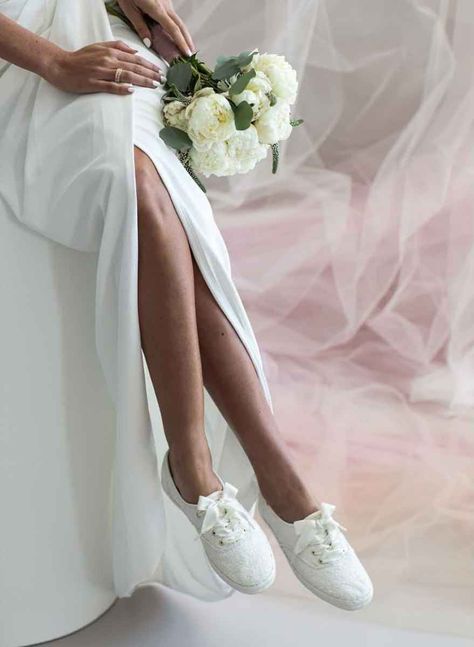 Wedding Sneakers For Bride, Alternative Wedding Shoes, Bride Sneakers, Wedding Shoes Sneakers, Reception Shoes, Unique Wedding Shoes, Bridal Sneakers, Alternative Shoes, Beach Wedding Shoes