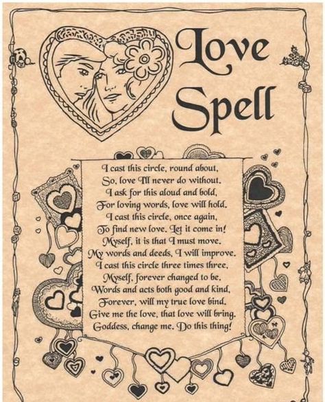 Real Witchcraft, Wicca Love Spell, Witchcraft Love Spells, Love Spell Chant, Free Love Spells, Real Spells, Witch Spells, Real Love Spells, Witchcraft Spells For Beginners