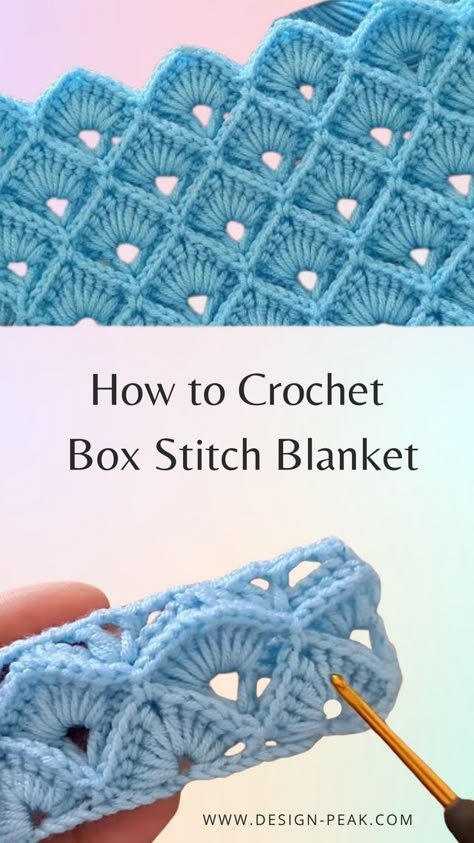 Video: Crochet Boxed Block Stitch, Crochet With Beads Projects, Box Stitch Crochet Pattern, Crochet Techniques Stitches, Fancy Crochet Stitches, Crochet Honeycomb Stitch, Fun Crochet Stitches, Crochet Popcorn Stitch, Shell Stitch Crochet