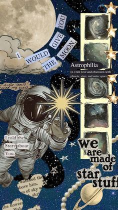 Check out k_t_rex's Shuffles Aesthetic Astronaut Wallpaper, Aesthetic Astronaut, Astronaut Aesthetic, Outer Space Drawing, Cute And Aesthetic, Astronaut Wallpaper, Fairy Wallpaper, Star Watch, Iphone Case Stickers