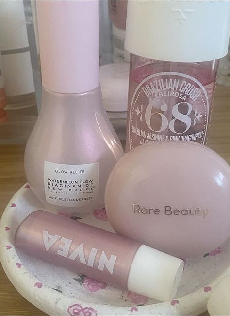 Pink Aesthic, Coquette Tiktok, Pink Skincare, Coquette Summer, Fav Products, Sephora Skin Care, Pink Lifestyle, Magical Makeup, Pink Pilates