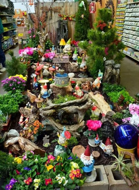 Fairy Garden Design Ideas, Top Garden Design, Indoor Fairy Gardens, Fairy Garden Plants, Fairy Garden Kit, Fairies Garden, Fairy Garden Designs, Fairy Gnome, Fairy Garden Crafts