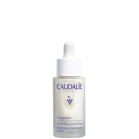 Caudalie Vinoperfect Brightening Dark Spot Serum 30ml - Dermstore Caudalie Serum, Skin Care Wishlist, Caudalie Vinoperfect, Slow Beauty, Dark Spot Serum, Spf Makeup, Minimalist Skincare, Vanity Makeover, True Botanicals