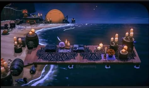 Witchy Acnh Island, Acnh Witchy Island Ideas, Acnh Spooky Designs, Acnh Witchy Design Codes, Acnh Spooky Island, Acnh Witchcore, Acnh Halloween Island Ideas, Acnh Witchy, Acnh Halloween Code