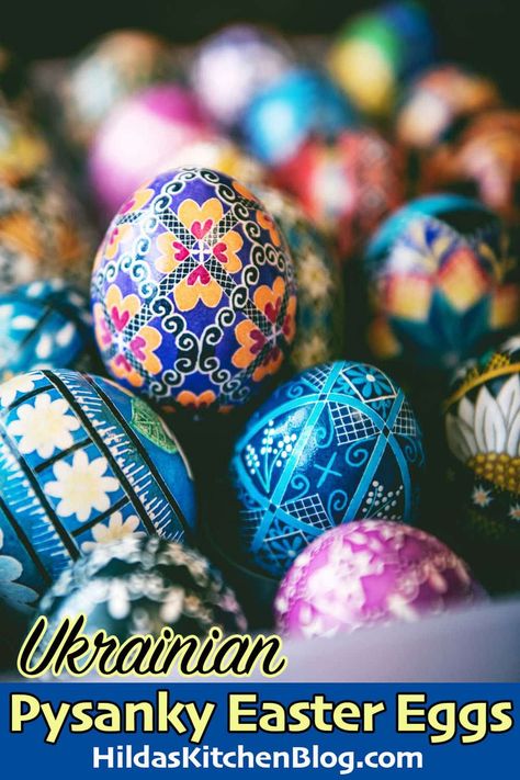 Learn how to make Ukrainian Easter eggs aka Pysanka | Pysanky. These intricately decorated eggs are a true work of art, but it will require some practice to make these beauties! Assyrian Recipes, Nature Symbols, Decorated Eggs, Ukrainian Easter, Pysanky Eggs, Egg Dye, Ukrainian Easter Eggs, Type Of Writing, Wax Resist