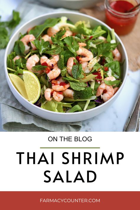 Introducing a burst of flavors and textures, Thai Shrimp Salad is a vibrant dish that brings together the freshness of seafood with the zing of Thai-inspired dressing. This recipe, serving four, is a delightful medley of succulent shrimp, crisp vegetables, and aromatic herbs, all tossed in a tangy dressing that awakens the taste buds. Thai Seafood Salad, Crispy Rice Spicy Shrimp Salad, Spicy Thai Shrimp Salad, Inspired Taste Shrimp Salad, Spicy Shrimp Salad, Thai Shrimp Salad, Thai Shrimp, Seafood Salad, Shrimp Salad