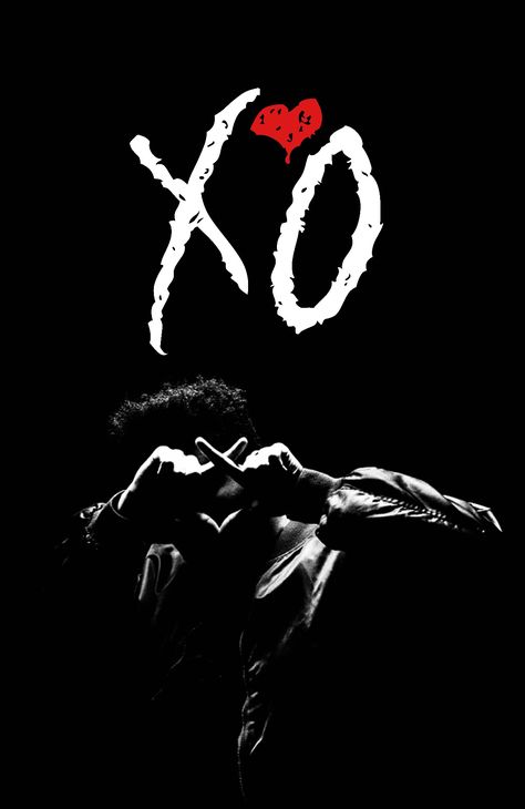 Xo Symbol The Weeknd, Xo Weeknd Wallpaper, Xo The Weeknd Aesthetic, Xo Aesthetic The Weeknd, Xo The Weeknd Wallpapers, The Weekend Black And White, Weekend Aesthetic Wallpaper, The Weeknd Wallpapers Aesthetic, Xo Wallpaper The Weeknd