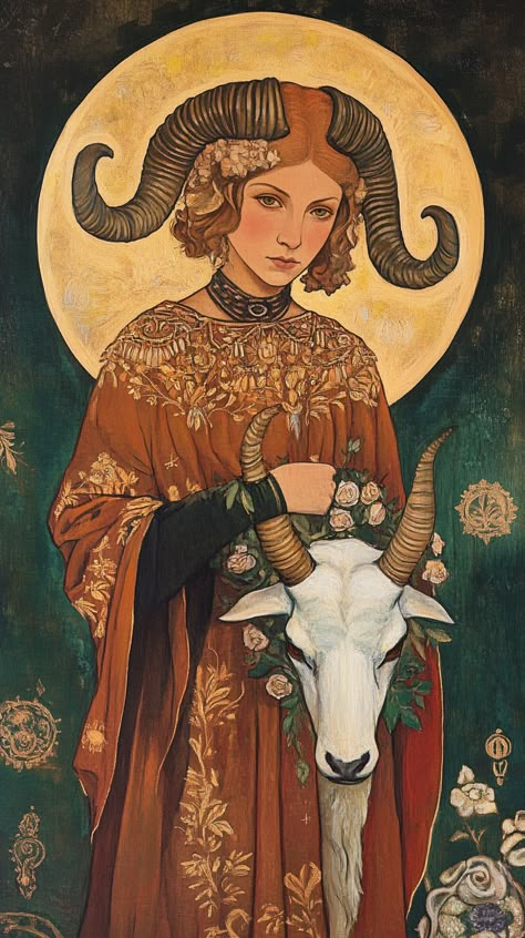 Aries energy comes alive—fierce and bold—embodied in a woman painted in the vibrant, expressive style of Pyotr Konchalovsky. Embrace the fiery spirit! Aries Archetype, Aries Art Goddesses, Aries Aesthetic Art, Aries Moon Aesthetic, Aries Core Aesthetic, Tattoo Ideas Big, Sun In Aries, Zodiac Vibes, Aries Energy