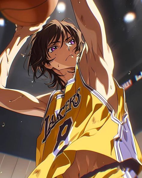 One shot -> Switch 🔥🔥🔥 Anime Lakers, Anime Basket, Artist Workspace, Ball Dance, Basketball Anime, Basket Anime, Animation Artwork, Code Geass, Basketball Pictures