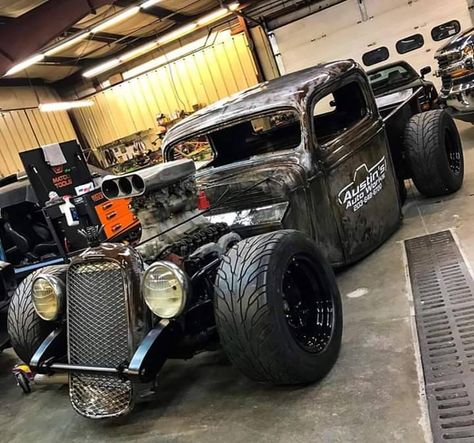 el-dexturismo: el-dexturismo: Hot Rod Kustomblr Kustom Kulture vintage car classic car antique car custom car Kustom Rat Rod Cars, Rat Rods Truck, Pimped Out Cars, Hot Rod Trucks, Jeep Cars, Rat Rods, Us Cars, Hot Rods Cars, I Am Here