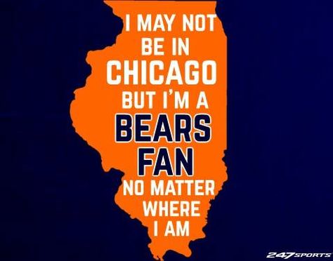 Bears Fan Chicago Bears Quotes, Nfl Graphics, Chicago Bears Wallpaper, Chicago Bears Pictures, Bear Quotes, Nfl Bears, Chicago Bears Logo, Chicago Bears Football, Football Stuff