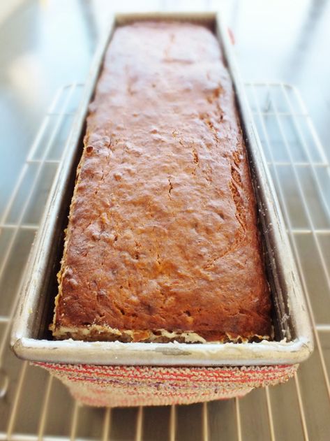 Brown Butter Banana Bread in a pullman loaf pan.  YUM!!!!! Long Loaf Pan Recipes, Pullman Loaf Pan Recipes, Wheat Sandwich Bread Recipe, Pullman Bread, Pullman Loaf Pan, Rock Crock Recipes, Bread Bar, Sandwich Bread Recipes, Bread Recipes Sweet