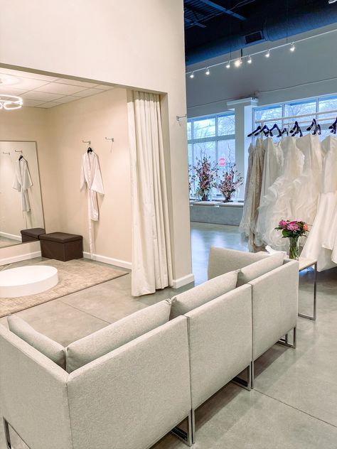 Rochelle Park, NJ - The Largest Plus Size Bridal Store in the World — Brides by Young Bridal Shop Interior, Bridal Showroom, Fashion Showroom, Plus Size Bridal, Plus Size Wedding Dresses, Bridal Store, Fitted Wedding Dress, Bridal Stores, Modern Bridal