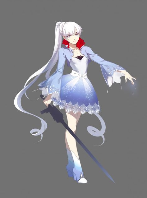 RWBY_Concept_Art_Weiss_01 Rwby Wallpaper, Rwby Weiss, Anna Cattish, Red Like Roses, Team Rwby, Concept Art World, Rwby Anime, Multimedia Artist, Rooster Teeth