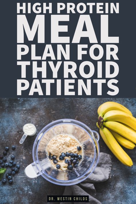 As a hypothyroid patient, you're probably not getting enough protein in your diet. And that's too bad because protein happens to be incredibly important for thyroid health and muscle health. This simple hypothyroid high protein meal plan was designed to show you just how easy it is to hit my recommended baseline protein intake of 100 grams. If you're having trouble eating enough protein then be sure to check it out. By the way, this is also beneficial for those with Hashimoto's. Hashimotos Meal Plans, Hypothyroid Diet Meal Plan, Hashimotos Disease Diet Recipes, Thyroid Meal Plan, 100 Grams Of Protein, Hypothyroid Diet, Thyroid Healthy Foods, Thyroid Diet Plan, High Protein Meal Plan