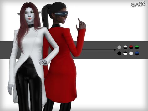 Into The Future Top [OranosTR] - The new futuristic clothes for females - New Mesh - 8 Colors - Cas thumbnail - Specular map included Sims 4 Futuristic Cc Clothes, Sims 4 Futuristic, Sims 4 Futuristic Cc, Scientist Clothes, Futuristic Clothes, Sci Fi Clothing, Sims 4 Mm Cc, Sims Ideas, Sims 4 Mm