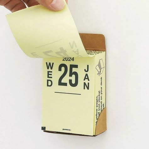 Block Calendar, 달력 디자인, Marker Storage, Pencil Gift, Pen Set Gift, Daily Calendar, January 1st, Charm School, Tear Off