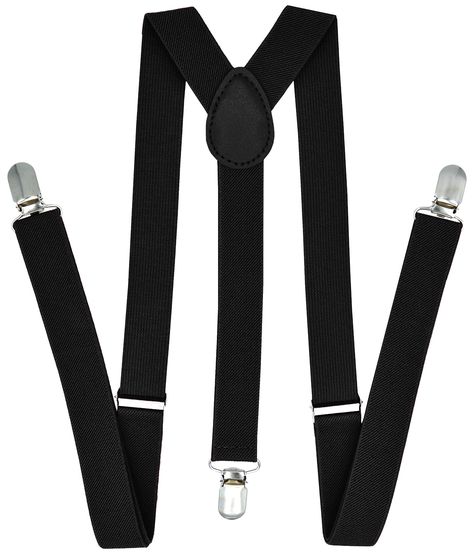 Trilece Suspenders for Men  Adjustable Elastic Y Back Style Suspender  Strong Clips Black -- Find out more about the great product at the image link. (Note:Amazon affiliate link) Tri Lece, Suspenders For Men, Black Suspenders, Harley Quinn Costume, Suspenders Men, Suspenders For Women, Tuxedo Dress, Suit Accessories, Tall Guys