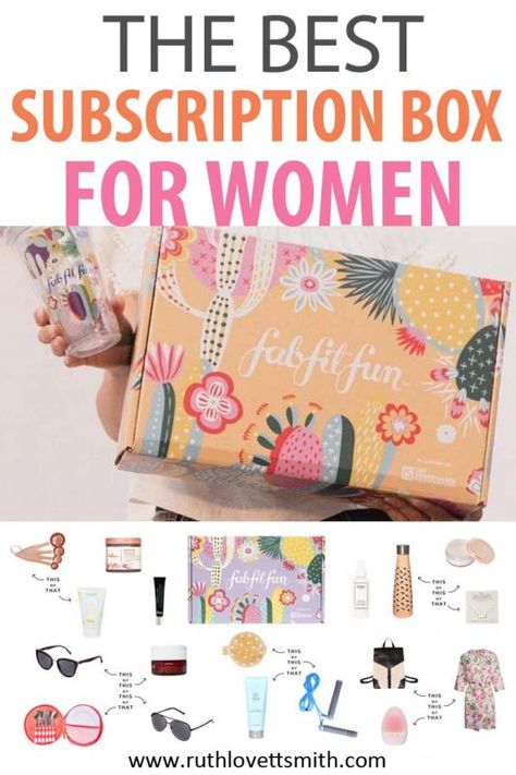 Why I love FabFitFun. Learn about the best subscription box for women. Includes beauty products, health products, fitness products, and more. $200  value for only $49.99. Fit Fab Fun Box Products, Fitness Subscription Boxes, Cheap Subscription Boxes, Subscription Box Packaging, Side Hussle, Subscription Box Business, Fab Fit Fun, Fab Fit Fun Box, Best Subscription Boxes