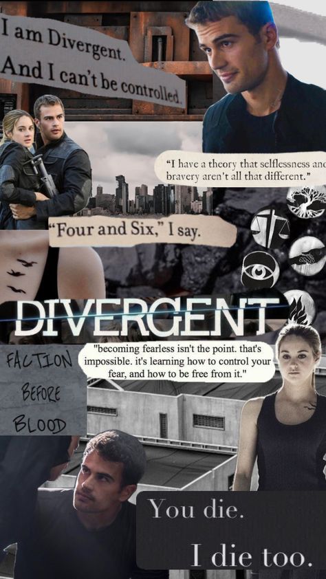 Divergent #quotes #books #divergentbooks #divergenttrilogy ences Four Fanart Divergent, Divergent Book Aesthetic, Divergent Collage, Divergent Book Quotes, Tobias Divergent, Four Divergent, Divergent Wallpaper, Divergent Books, Divergent Aesthetic